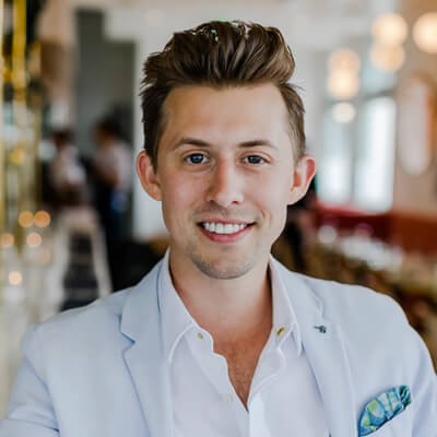 Professional business website created online with Kinzapp